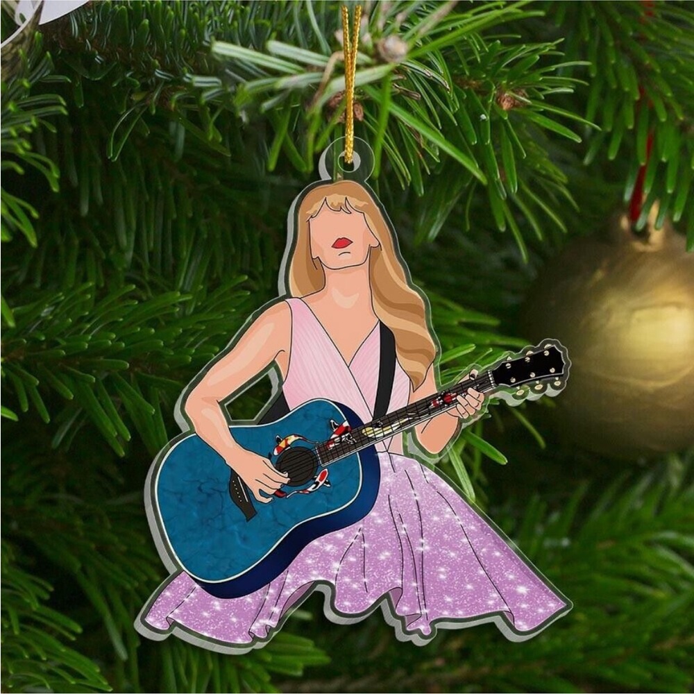 Taylor Acrylic Sun Catcher Ornament Long Live Koi Guitar Eraser Tour 🎸 🎶 🎵